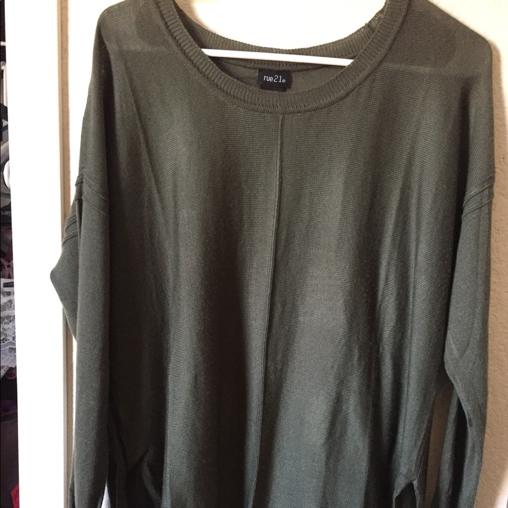 Olive Green Sweater